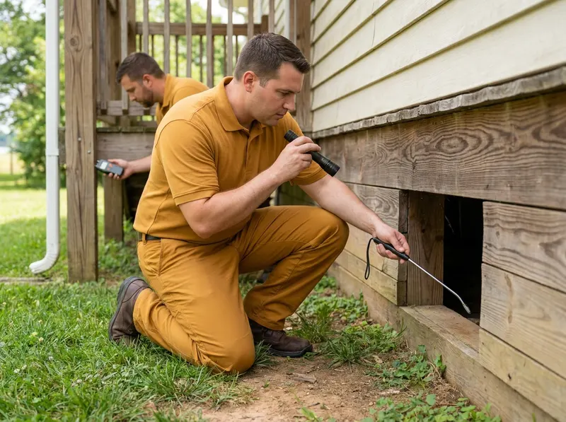 Termite Inspection and WDI Letter in Jefferson, MD